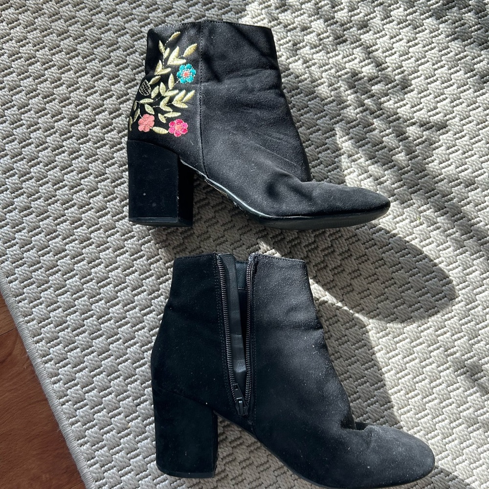 Primark Floral Ankle Boots
